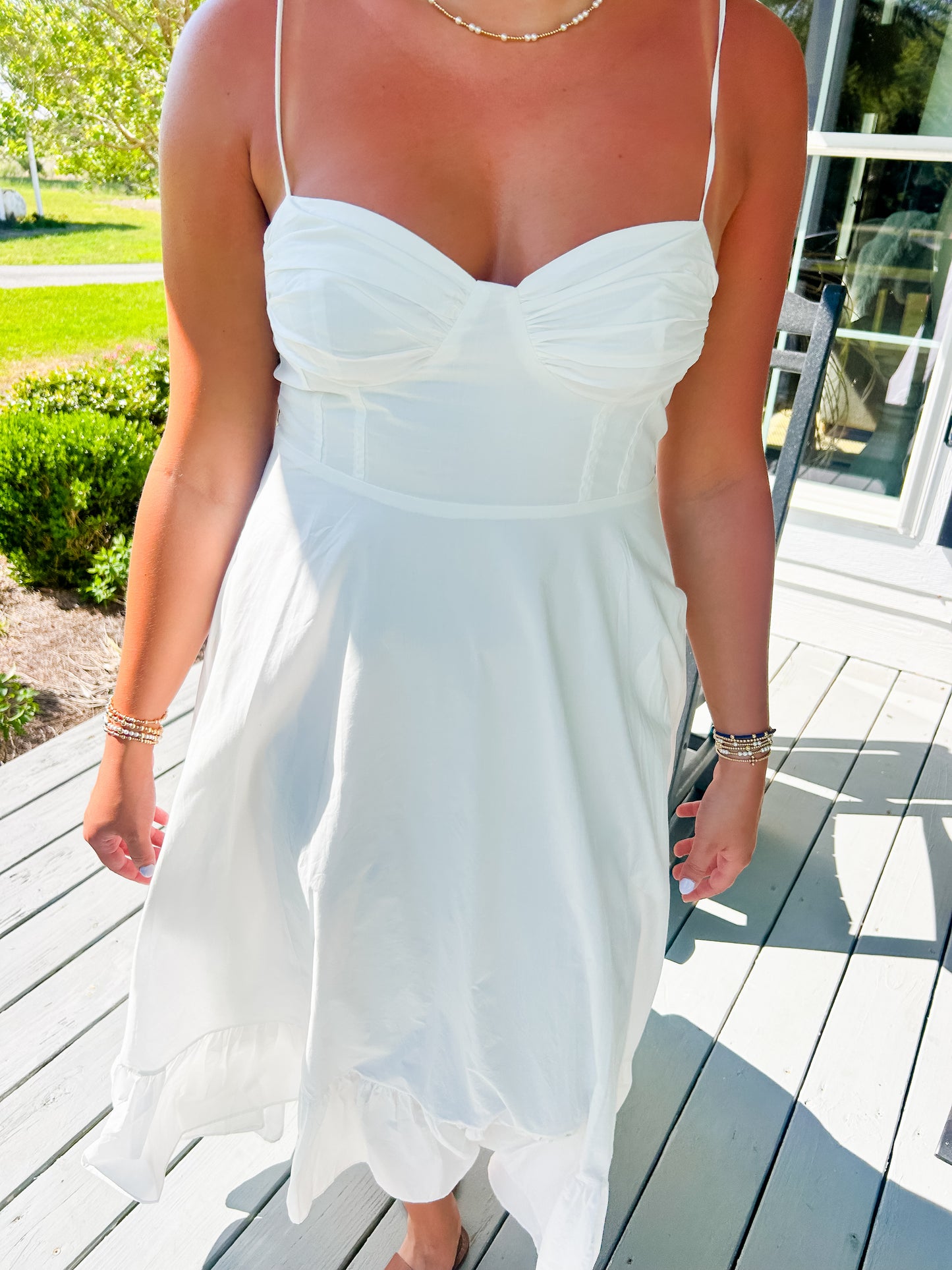 White Maxi Dress