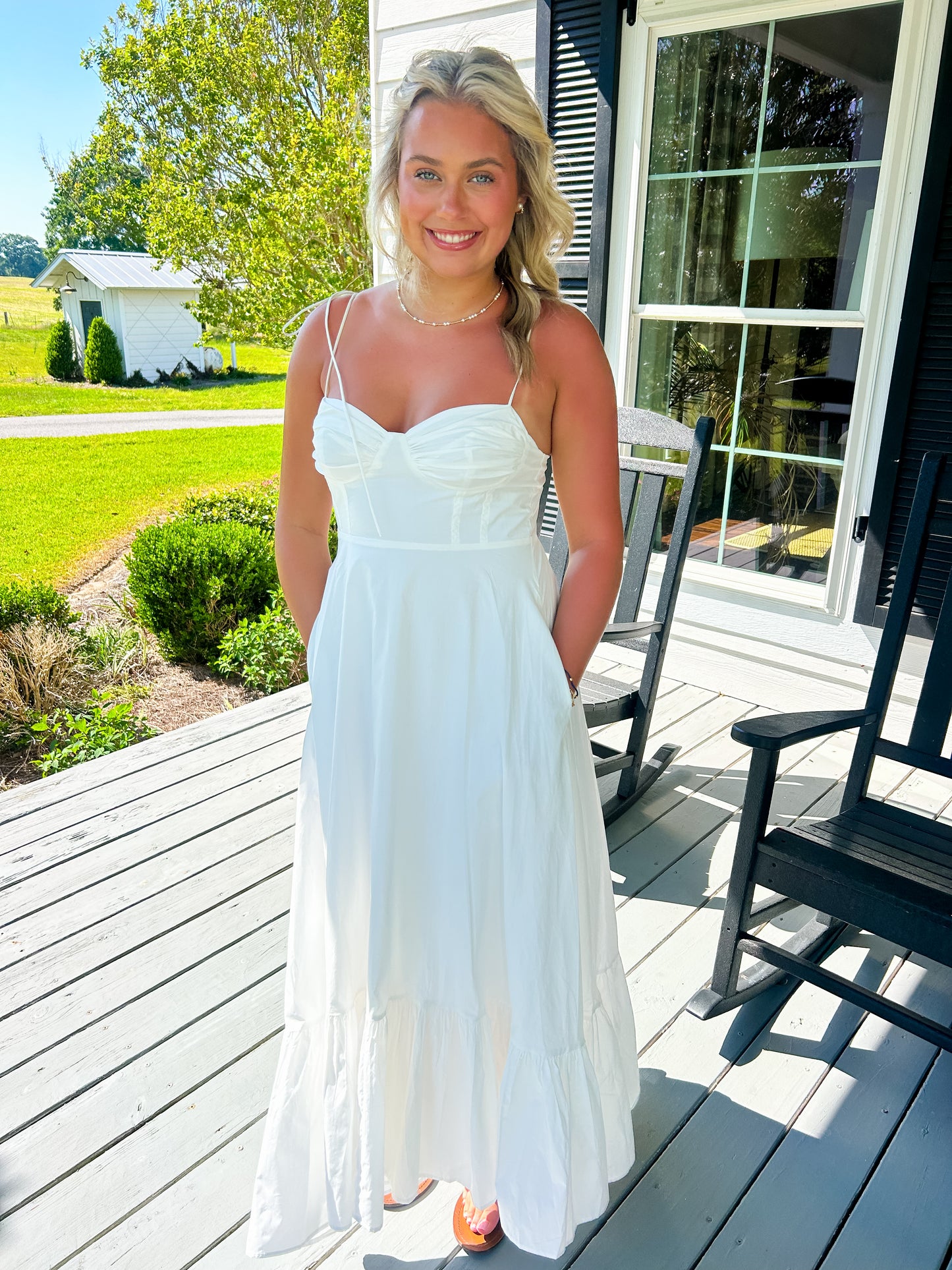 White Maxi Dress