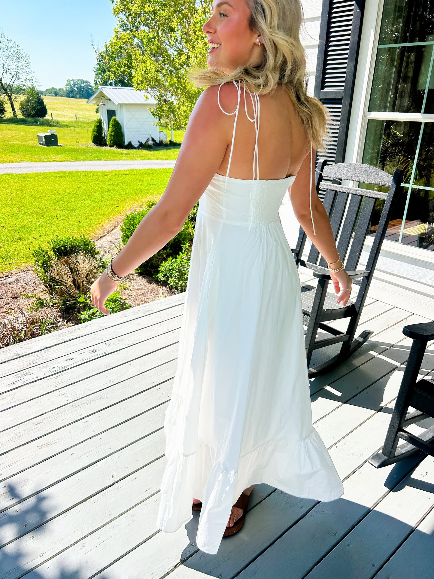 White Maxi Dress