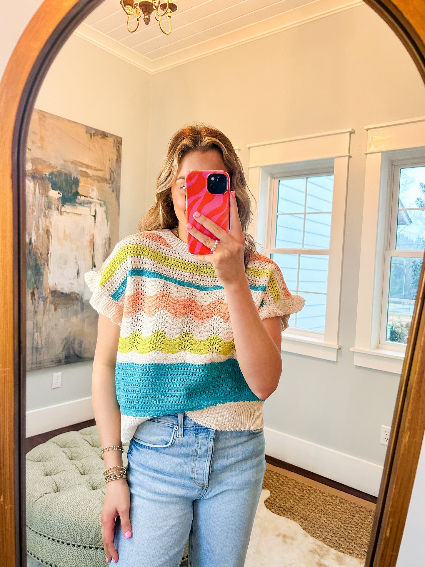 Crochet Cropped Sweater