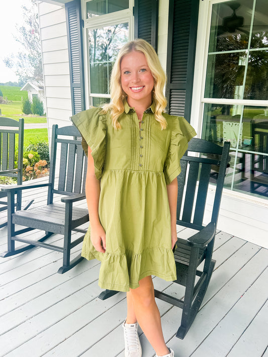 Olive Dress