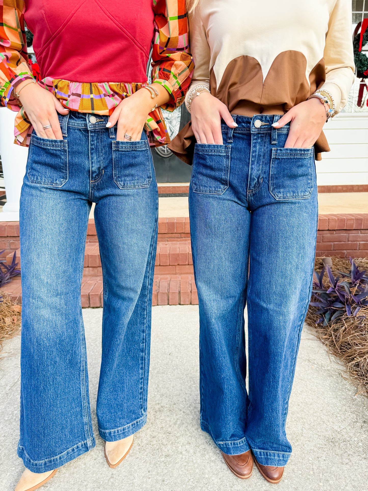 Micro Patch Pocket Wide Leg