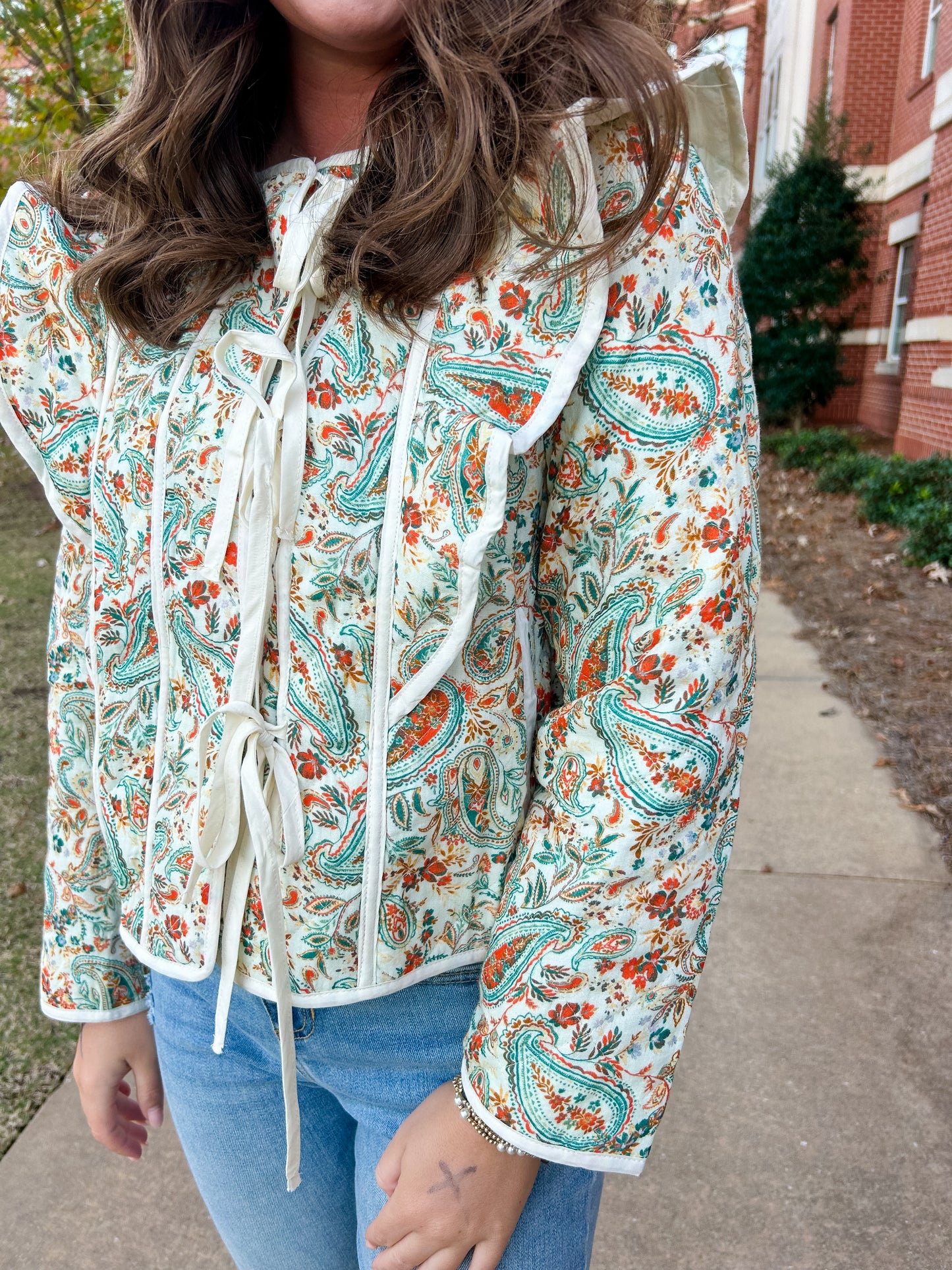 Paisley Quilted Jacket