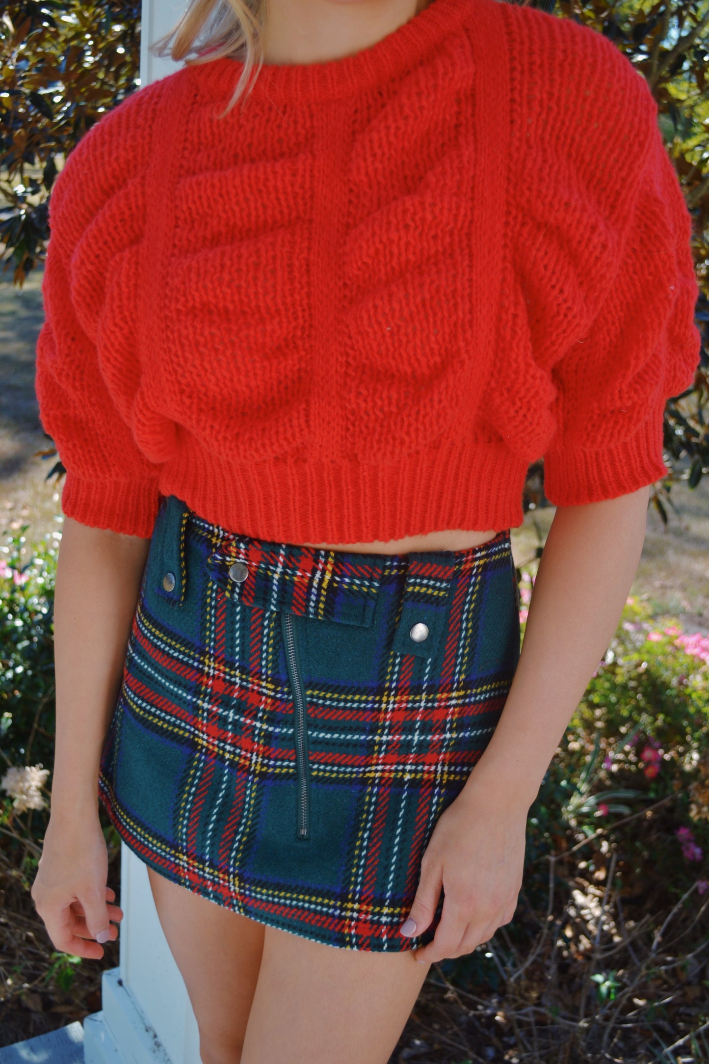 RED-y or Not Sweater