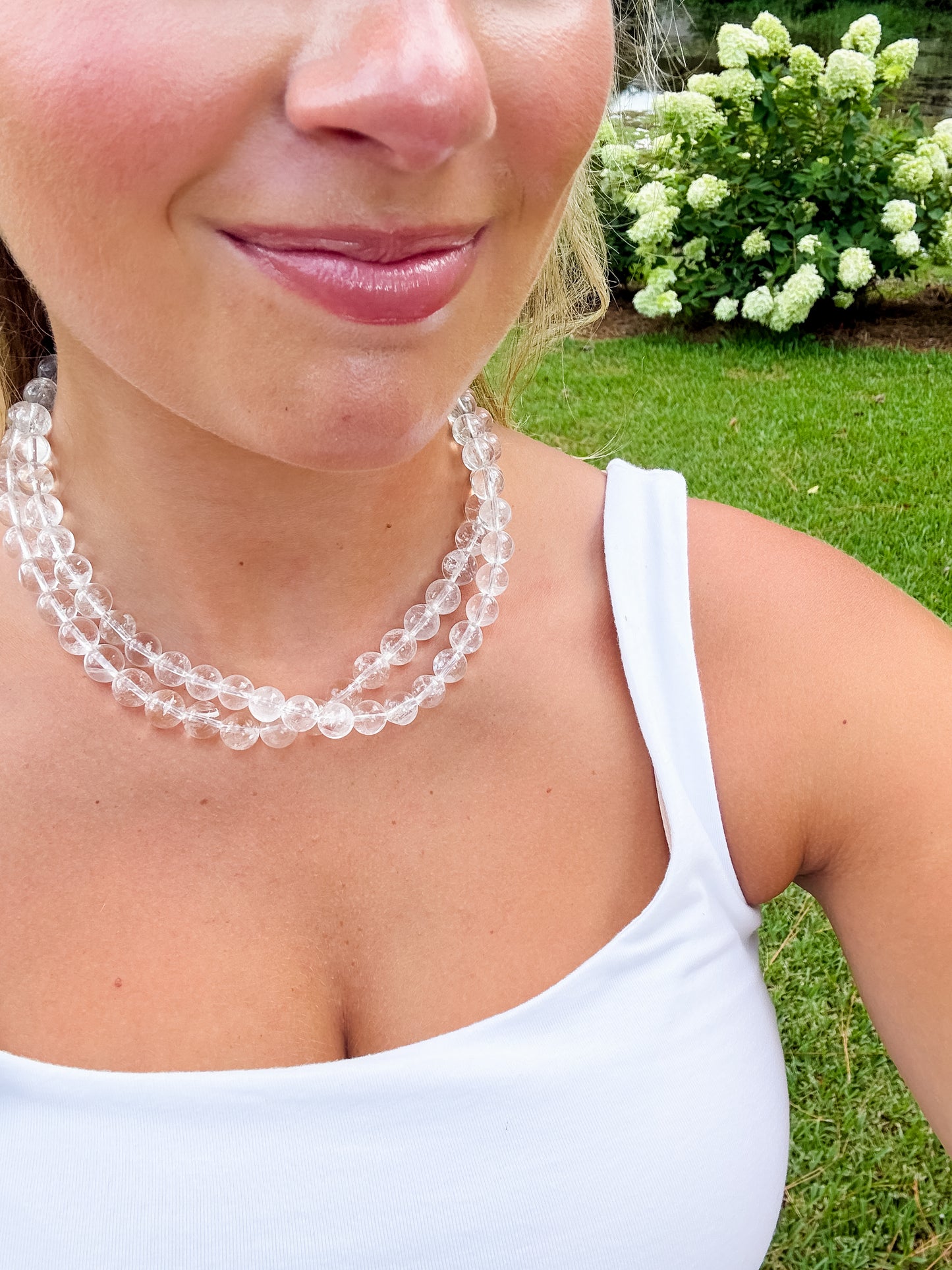 Clear Bubble Necklace